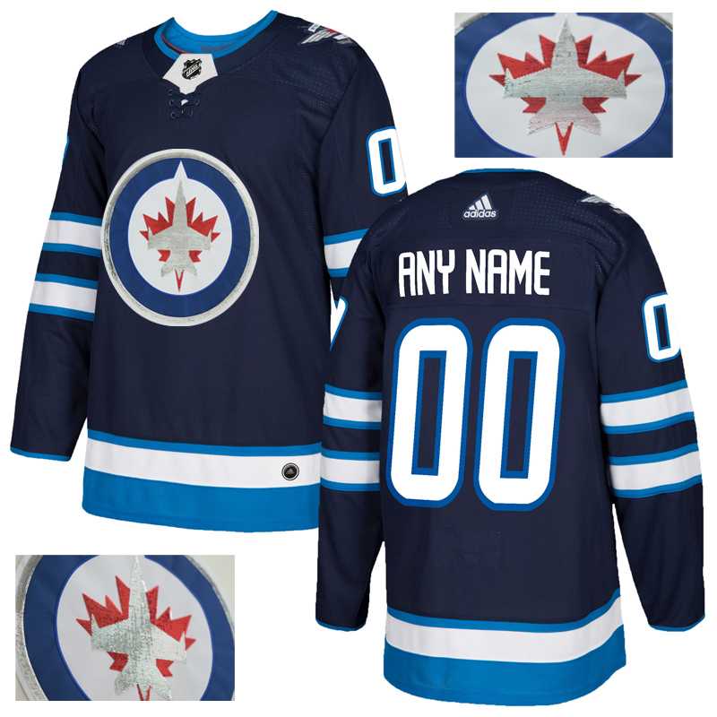 Customized Men's Jets Navy With Special Glittery Logo Adidas Jersey,We sell and wholesale Customized Men's Jets Navy With Special Glittery Logo Adidas Jersey on line form chian!